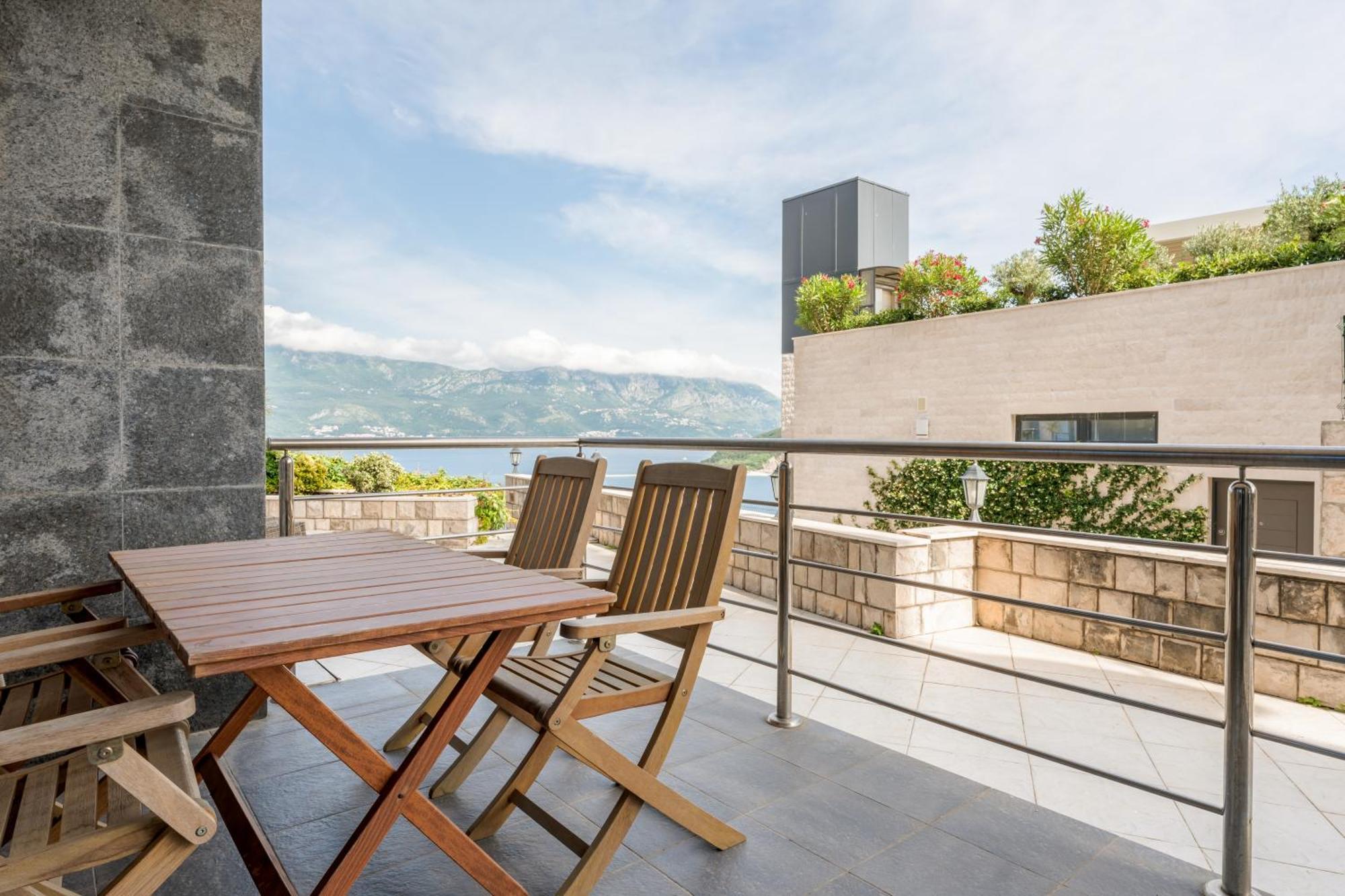 ブドヴァVidikovac Marble Houseアパートメント エクステリア 写真